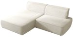 Γωνιακός Καναπές Zuno-Αριστερή-Εκρού