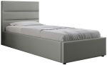 Επενδυμένο Κρεβάτι Lutko-Γκρι-120 x 200