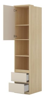 Βιβλιοθήκη Raton III-Φυσικό – Μπεζ - Image 4