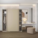 Ντουλάπα Vania ΙΙ συρόμενη-Μπεζ - Image 4