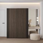 Ντουλάπα Vania συρόμενη-Καφέ - Image 5