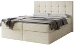 Επενδυμένο Κρεβάτι Luanda-Μπεζ-180x200