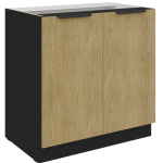 Επιδαπέδιο ντουλάπι Monar 80 D 2F BB