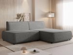 Γωνιακός Καναπές Zuno-Δεξιά-Γκρι Σκούρο - Image 2