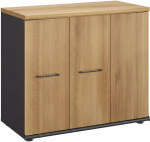 Ντουλάπα Γραφείου Drawzy-Φυσικό – Ανθρακί