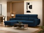 Γωνιακός Καναπές Torro Mini-Αριστερή-Μπλε Σκούρο - Image 2