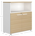 Ντουλάπι Cloza-Sonoma-Leuko - Image 3