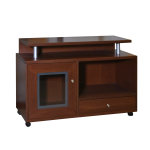 Έπιπλο Τηλεόρασης Ξύλινο με Ντουλάπι, Συρτάρι & Ράφι