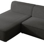 Γωνιακός Καναπές Zuno-Αριστερή-Ανθρακί