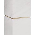 Κρεμαστή στήλη μπάνιου Dalmo III-Λευκό Μάρμαρο