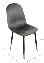 Καρέκλα Nightfall-Gkri - Image 3