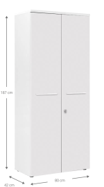 Ντουλάπα SpaceMaster-Leuko - Image 3