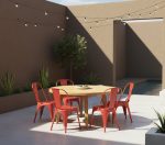 Καρέκλα Lirex-Kokkino - Image 2