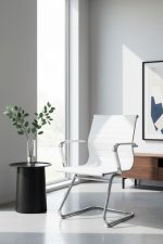 Καρέκλα υποδοχής Cygon Reception-Leuko - Image 4