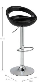 Σκαμπό μπαρ Kolby-Mauro - Image 3