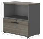 Συρταριέρα Stacker-Kafe Skouro - Mauro - Image 3