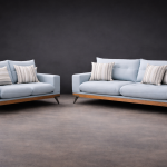 Σετ Σαλονιού Διθέσιο & Τριθέσιο με Μοντέρνο Σχεδιασμό