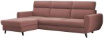 Γωνιακός Καναπές Torro Mini-Αριστερή-Ροζ