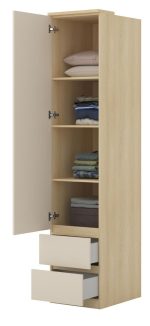 Βιβλιοθήκη Raton IV-Φυσικό – Μπεζ - Image 4