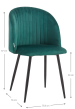 Πολυθρόνα Zera-Prasino Skouro - Image 3