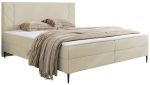 Επενδυμένο Κρεβάτι Portes-Μπεζ-140 x 200