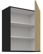 Κρεμαστό ντουλάπι Monar 60 G 72 1F - Image 2