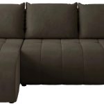 Γωνιακός Καναπές Olidow-Καφέ Σκούρο