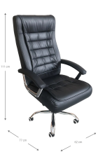 Καρέκλα διευθυντική Viridian-Mauro - Image 3