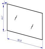Γυάλινη επιφάνεια συρταριέρας Sergo - Image 2