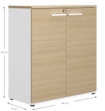 Ντουλάπι Vaulta-Leuko-Sonoma - Image 3