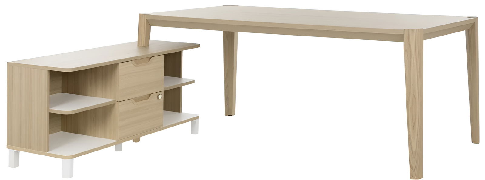 h848mahj5457ofdo56l2w1fps8pf Γραφείο Cambell με χώρους οργάνωσης-Μήκος:210εκ. - Image 1