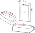 Τουαλέτα Isla-Μαύρο - Image 3