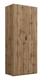 Ντουλάπα Tanamo δίφυλλη-Φυσικό