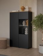 Βιτρίνα Domus-Μαύρο - Image 2