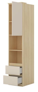 Βιβλιοθήκη Raton III-Φυσικό – Μπεζ - Image 5