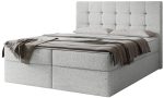 Επενδυμένο Κρεβάτι Luanda-Γκρι Ανοιχτό-160x200