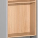 Πλαϊνό βιβλιοθήκης 4 You-Γκρι-Ύψος: 118.5 εκ.