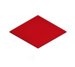 Μεταλλική επιφάνεια γραφείου Young-Κόκκινο