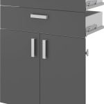 Πόρτες βιβλιοθήκης Svenson με συρτάρια