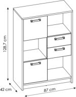 Βιβλιοθήκη χαμηλή Nebraska - Image 4