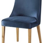 Καρέκλα Korina-Μελί - Μπλε Σκούρο