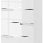 Συρταριέρα Aurora 4S-Leuko-Μήκος: 50 εκ.