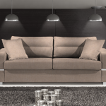 Καναπές Φένια Διθέσιος-165φ 90β εκ-Μπεζ