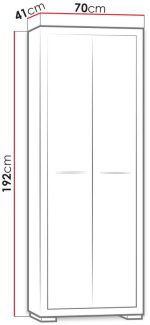 Ντουλάπα Vegas-Fusiko - Image 2