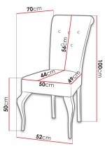 Καρέκλα S63-Gkri - Image 3