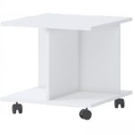 Τραπεζάκι τροχήλατο Riddle-Λευκό