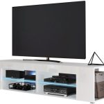 Έπιπλο τηλεόρασης Smart-Μήκος: 137 εκ.-Leuko