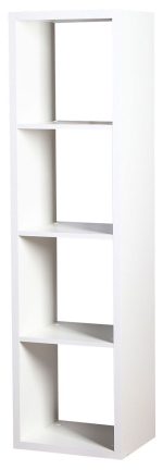 Βιβλιοθήκη Clever 4s-Λευκό