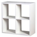 Βιβλιοθήκη Clever Cube-Λευκό