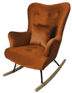 Κουνιστή πολυθρόνα Skandynavia II-Portokali